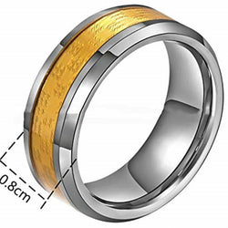 Fashion Tungsten Ring Kimber Men