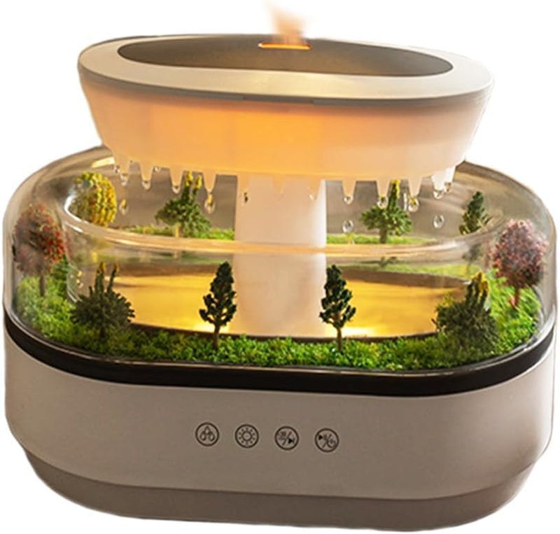 **RainCloud Reverie – Ultrasonic Aroma Diffuser & Humidifier**